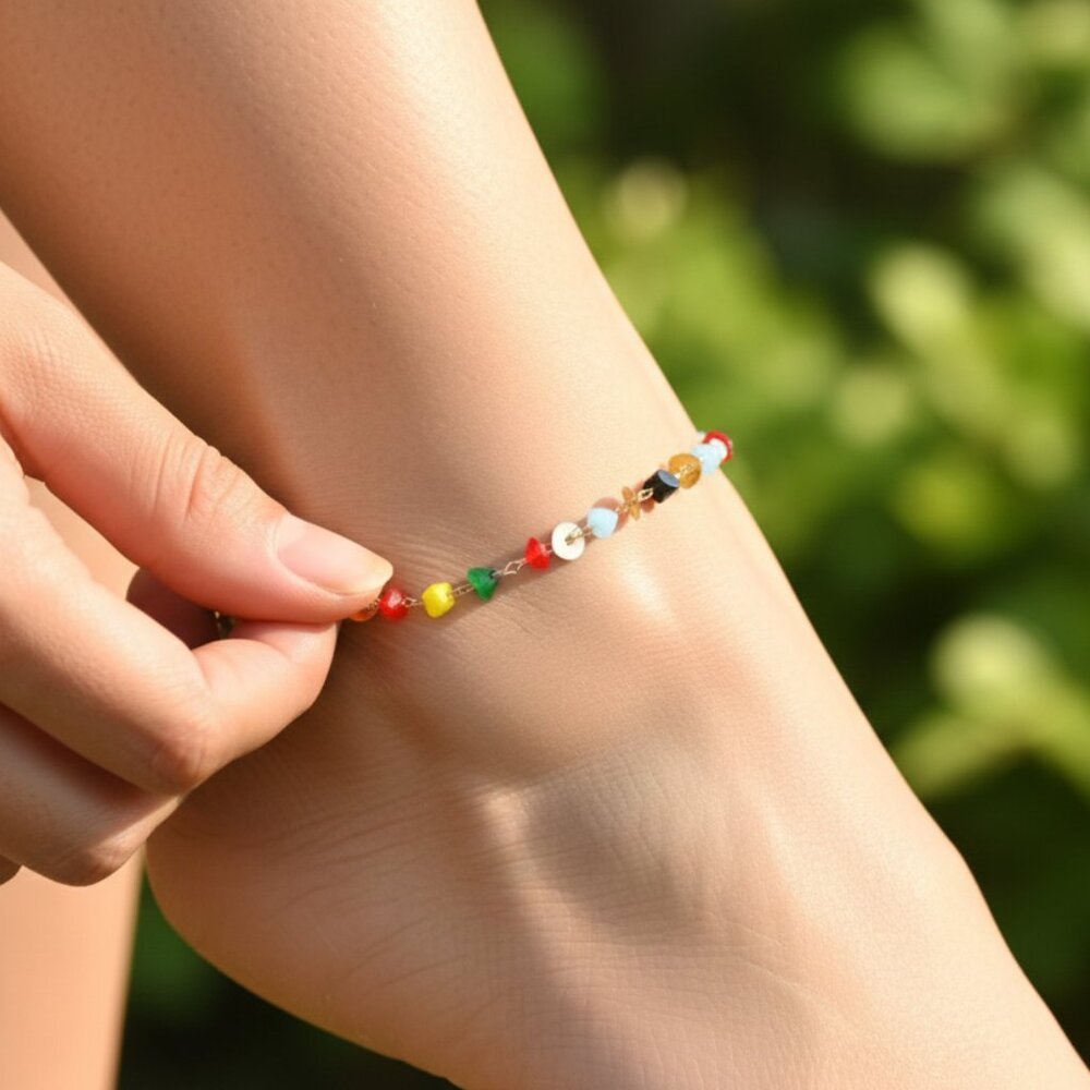Handmade Anklet – A Stylish Choice for Women, Thoughtful Gift Idea, EVCH1400